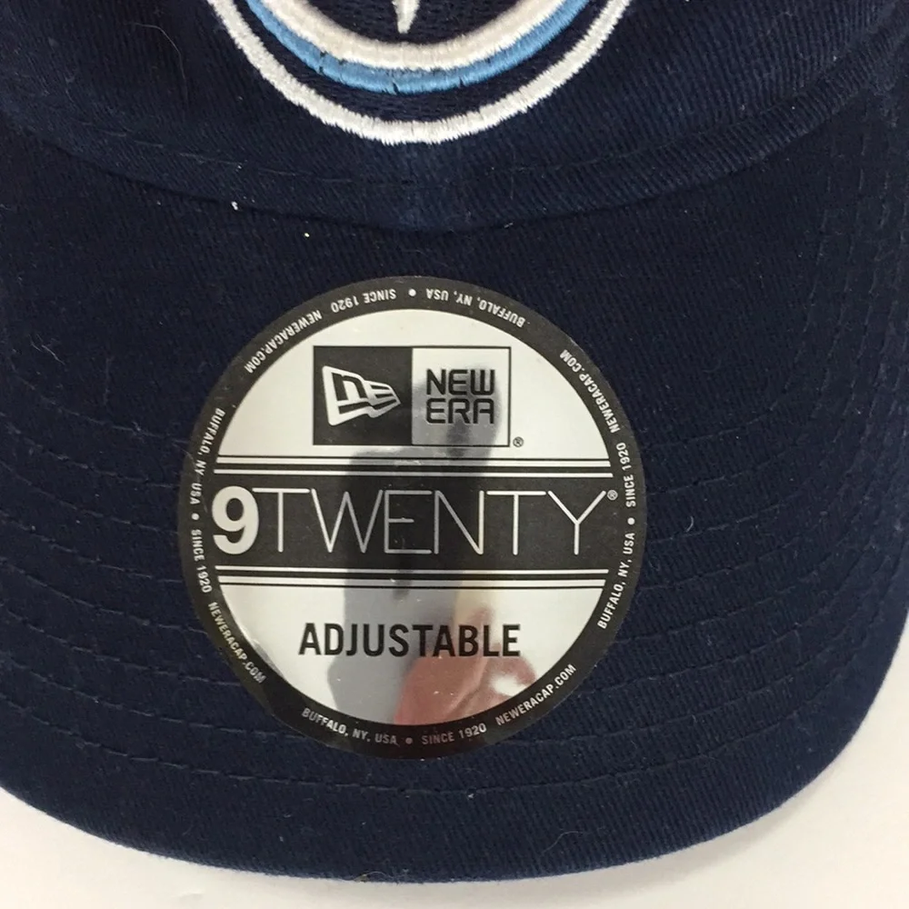 NFL Navy Tennessee Titans New Era 9Twenty Core Classic Adjustable Hat Cap